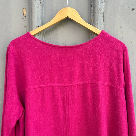 Amanda Moss Fuschia Neala Top, Size Large - Picture 7 of 9